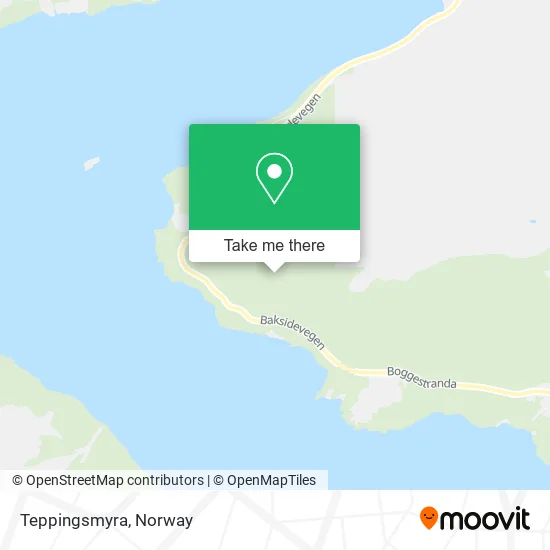 Teppingsmyra map