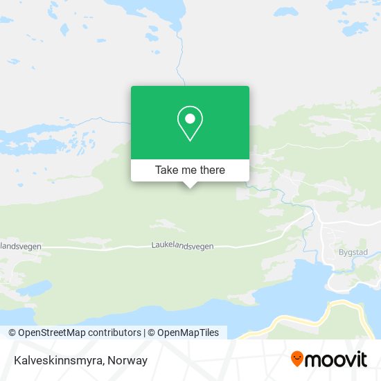 Kalveskinnsmyra map