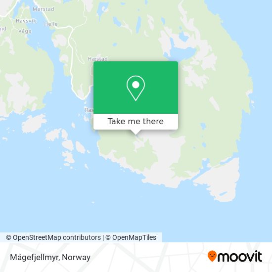 Mågefjellmyr map