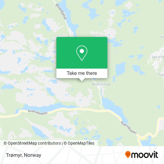 Trømyr map