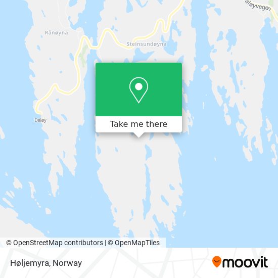 Høljemyra map