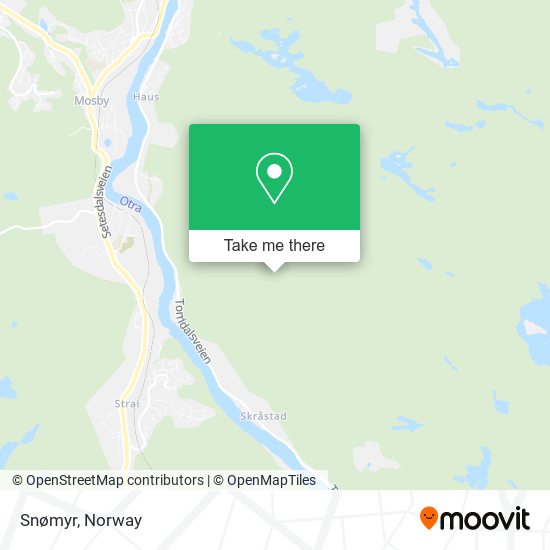 Snømyr map