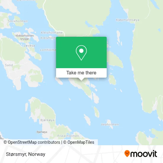Størsmyr map