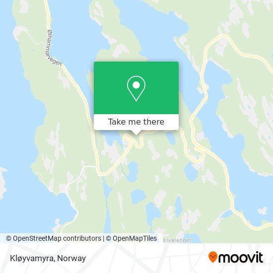 Kløyvamyra map