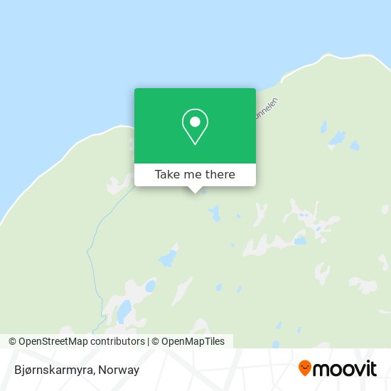 Bjørnskarmyra map