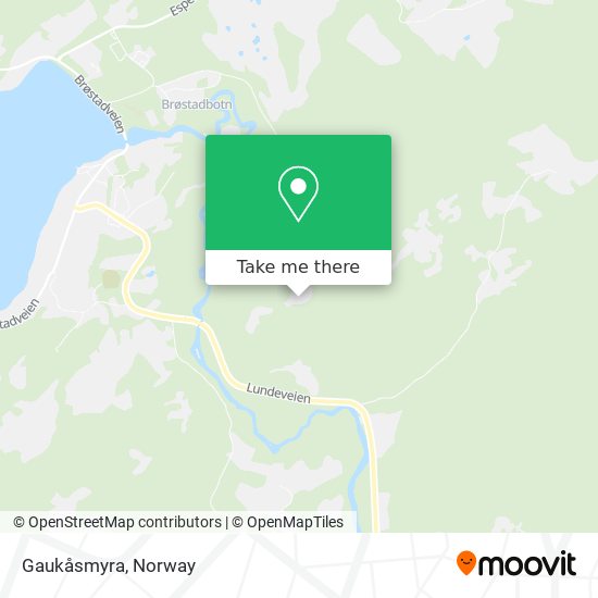 Gaukåsmyra map