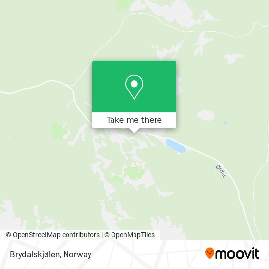 Brydalskjølen map