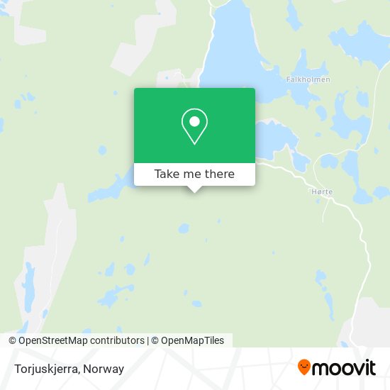 Torjuskjerra map