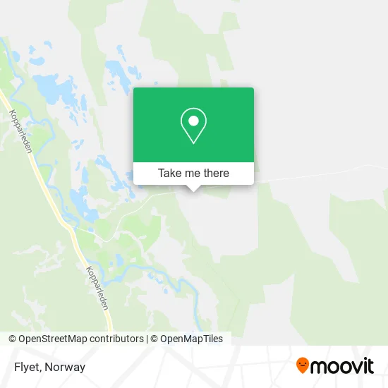 Flyet map