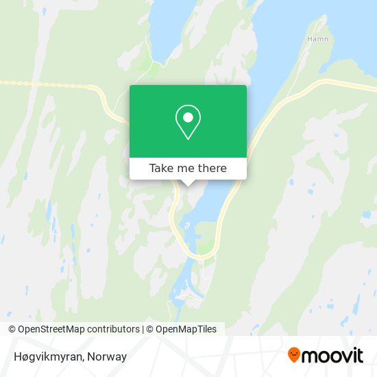 Høgvikmyran map