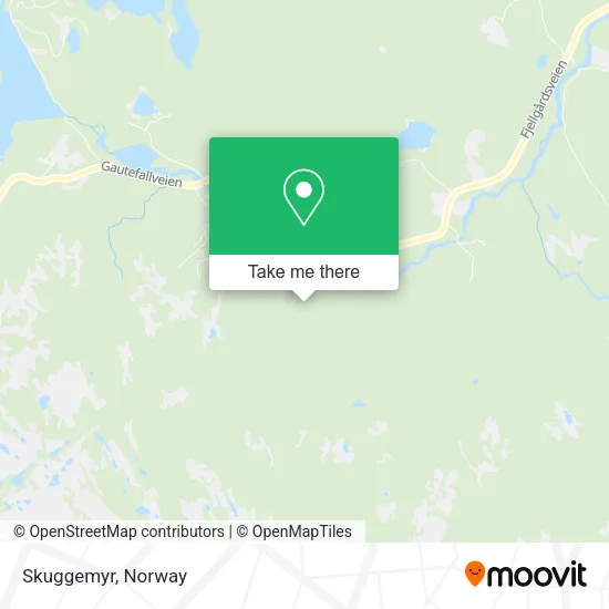 Skuggemyr map