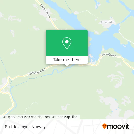 Sortdalsmyra map
