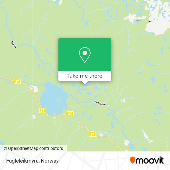 Fugleleikmyra map