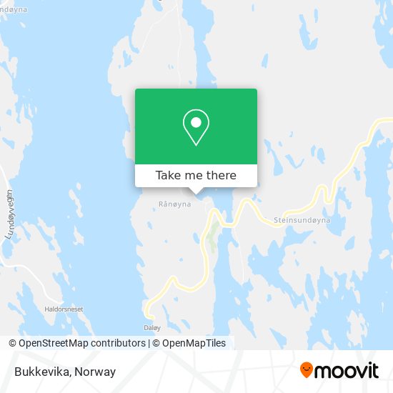 Bukkevika map