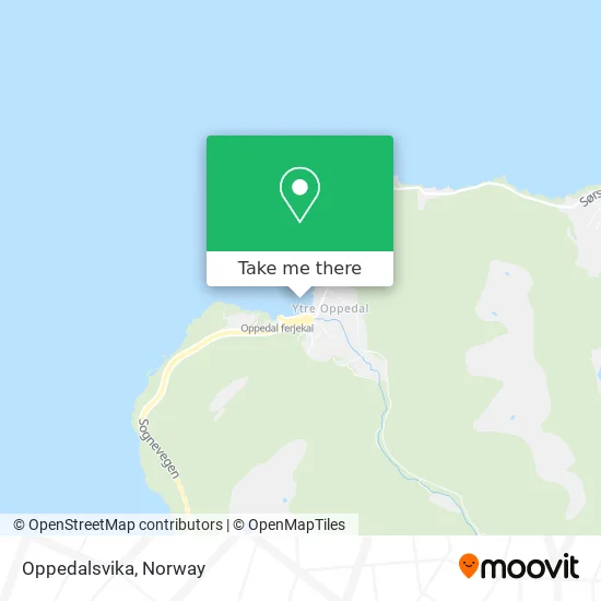 Oppedalsvika map