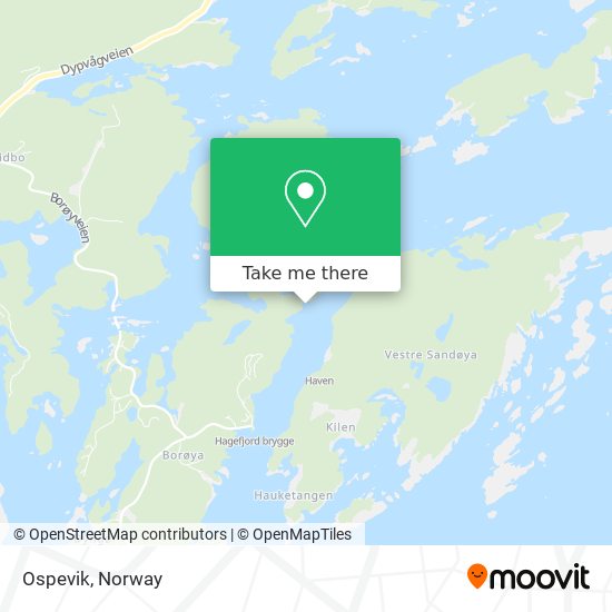 Ospevik map