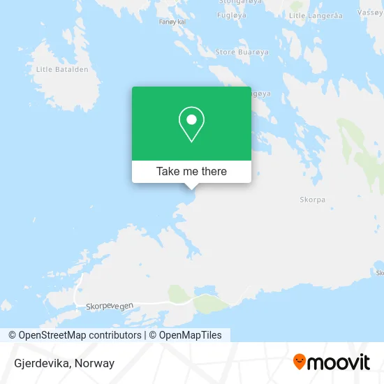 Gjerdevika map