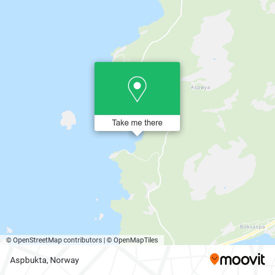 Aspbukta map