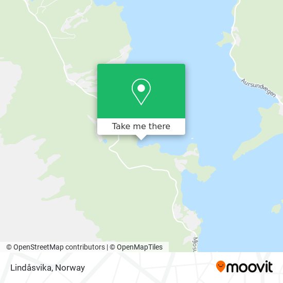 Lindåsvika map