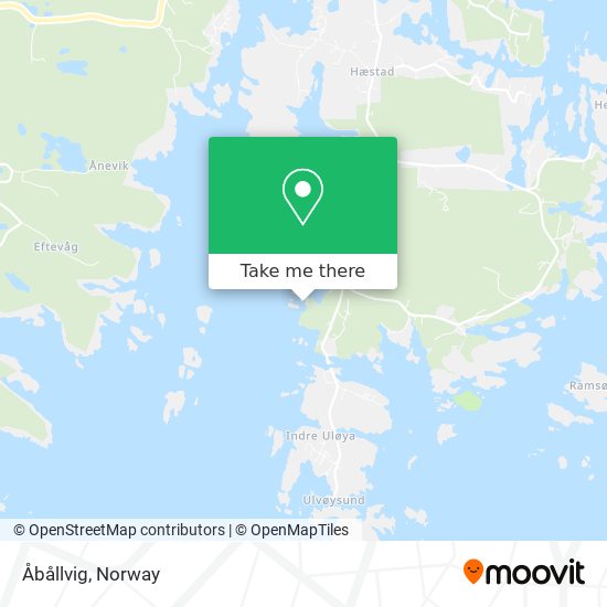 Åbållvig map