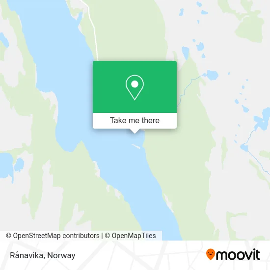 Rånavika map
