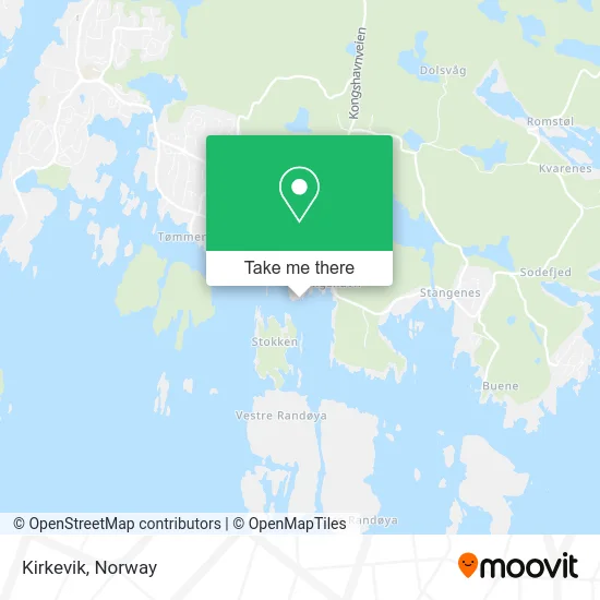Kirkevik map