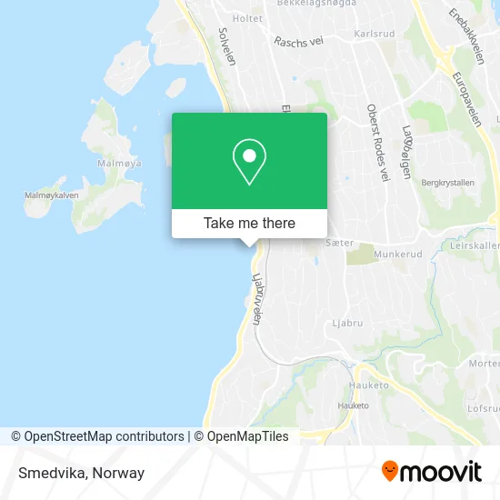 Smedvika map