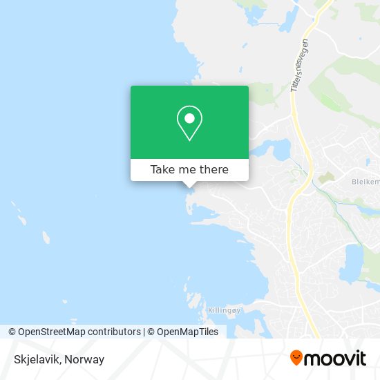 Skjelavik map