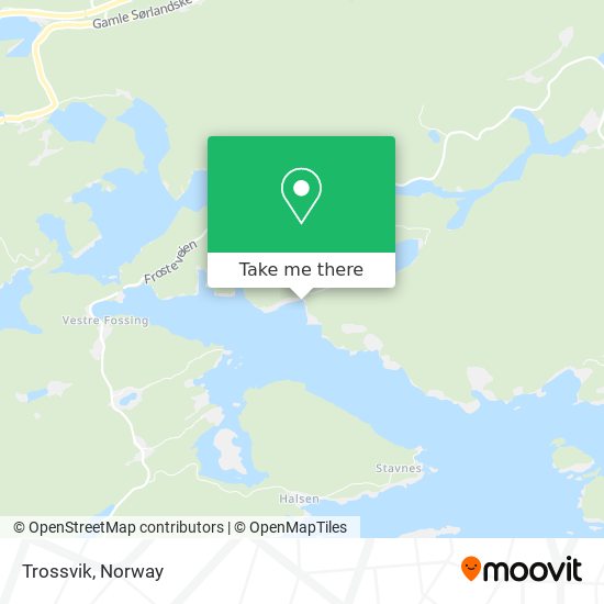 Trossvik map