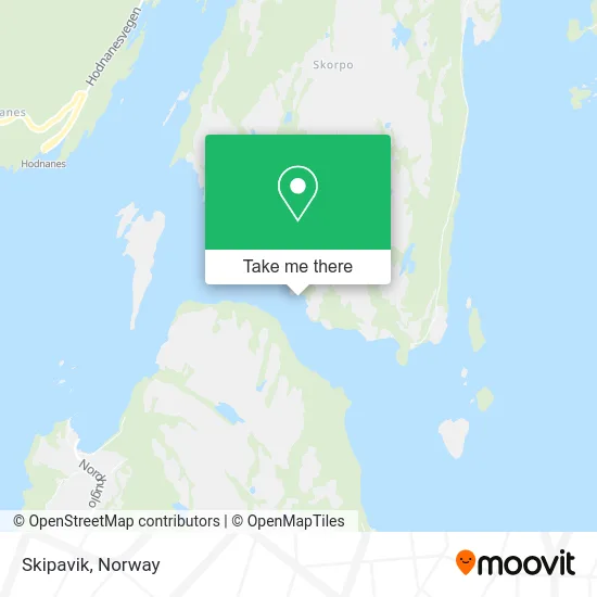 Skipavik map