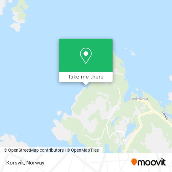 Korsvik map