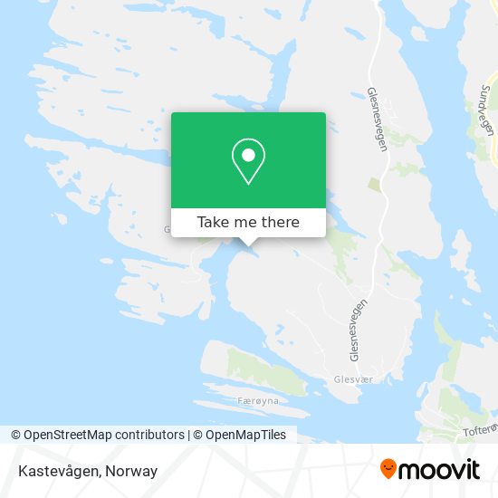 Kastevågen map