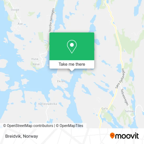 Breidvik map