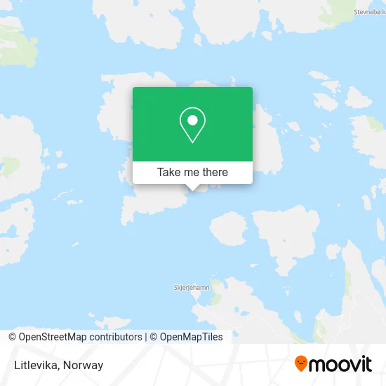 Litlevika map