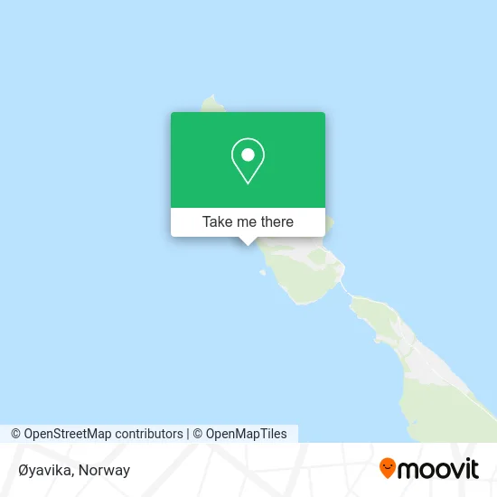 Øyavika map