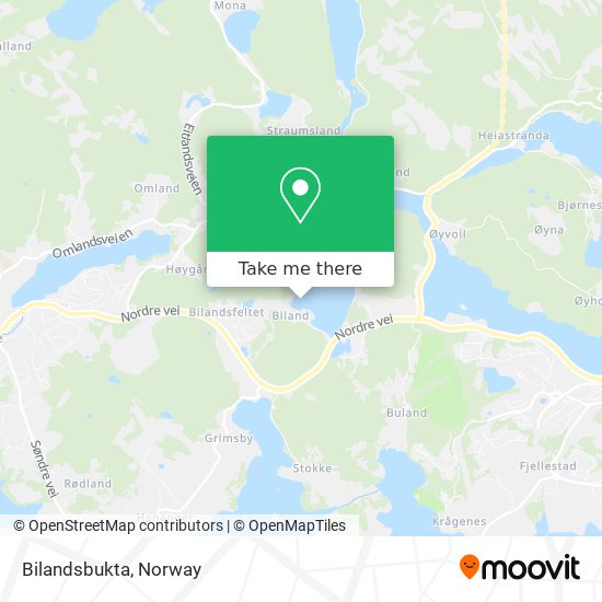 Bilandsbukta map