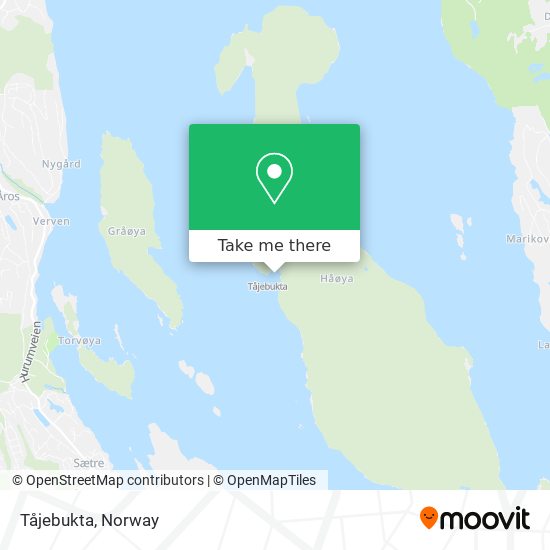 Tåjebukta map