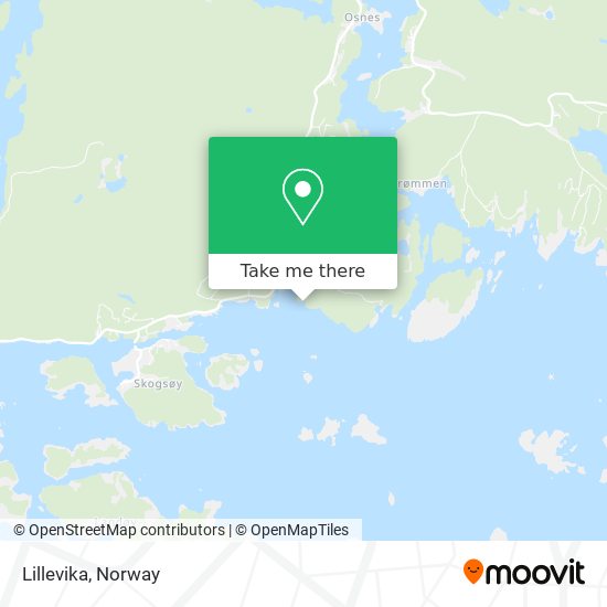 Lillevika map