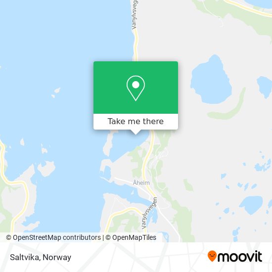 Saltvika map