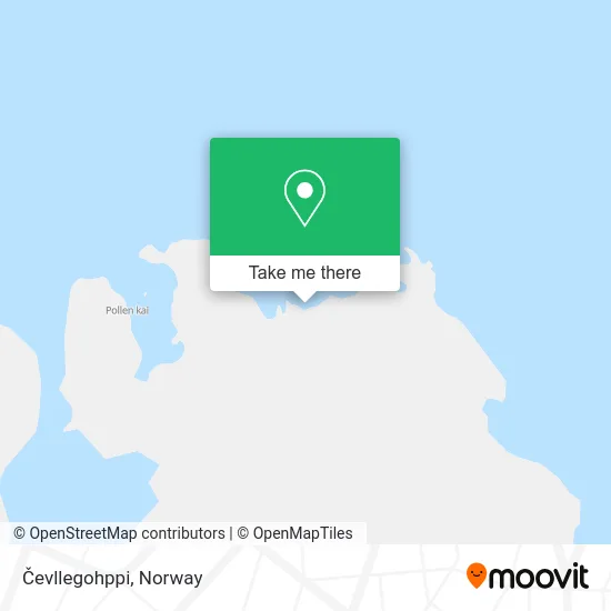 Čevllegohppi map