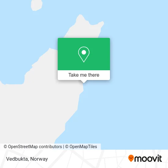 Vedbukta map