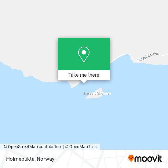 Holmebukta map