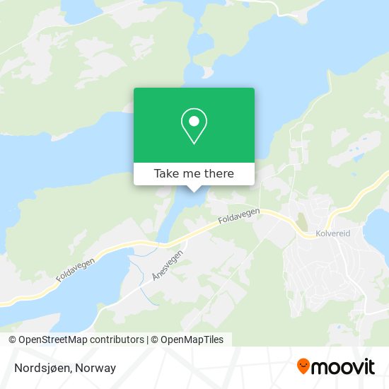 Nordsjøen map