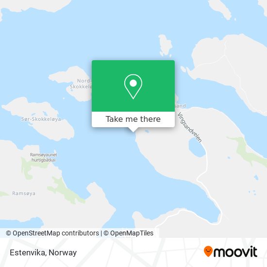 Estenvika map