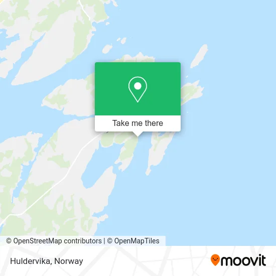 Huldervika map
