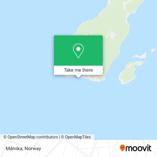 Målvika map