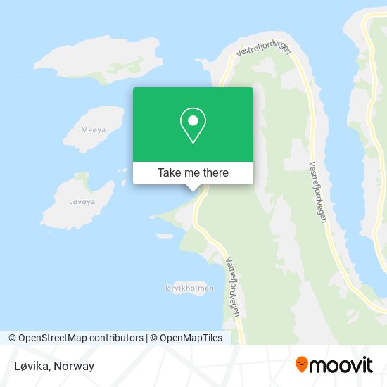 Løvika map