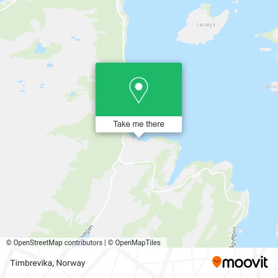 Timbrevika map