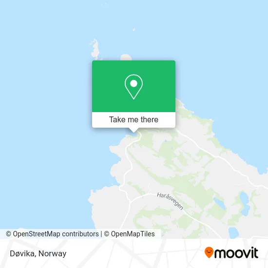 Døvika map