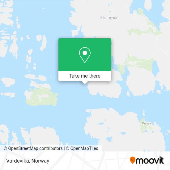 Vardevika map